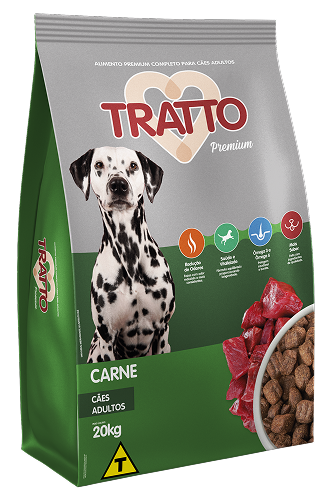 Tratto Premium Cães Adultos – Carne